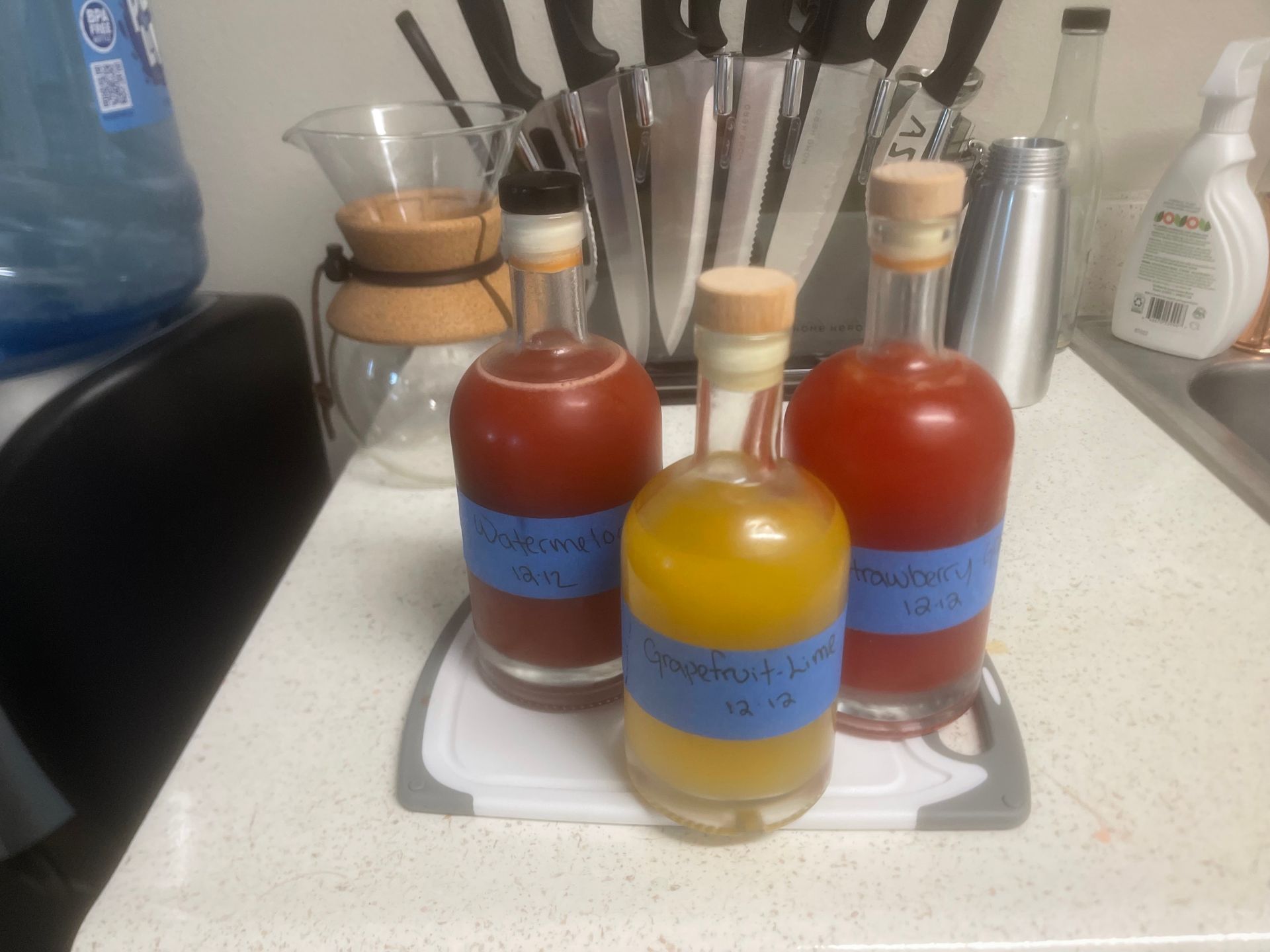 Craft cocktail mixers in development