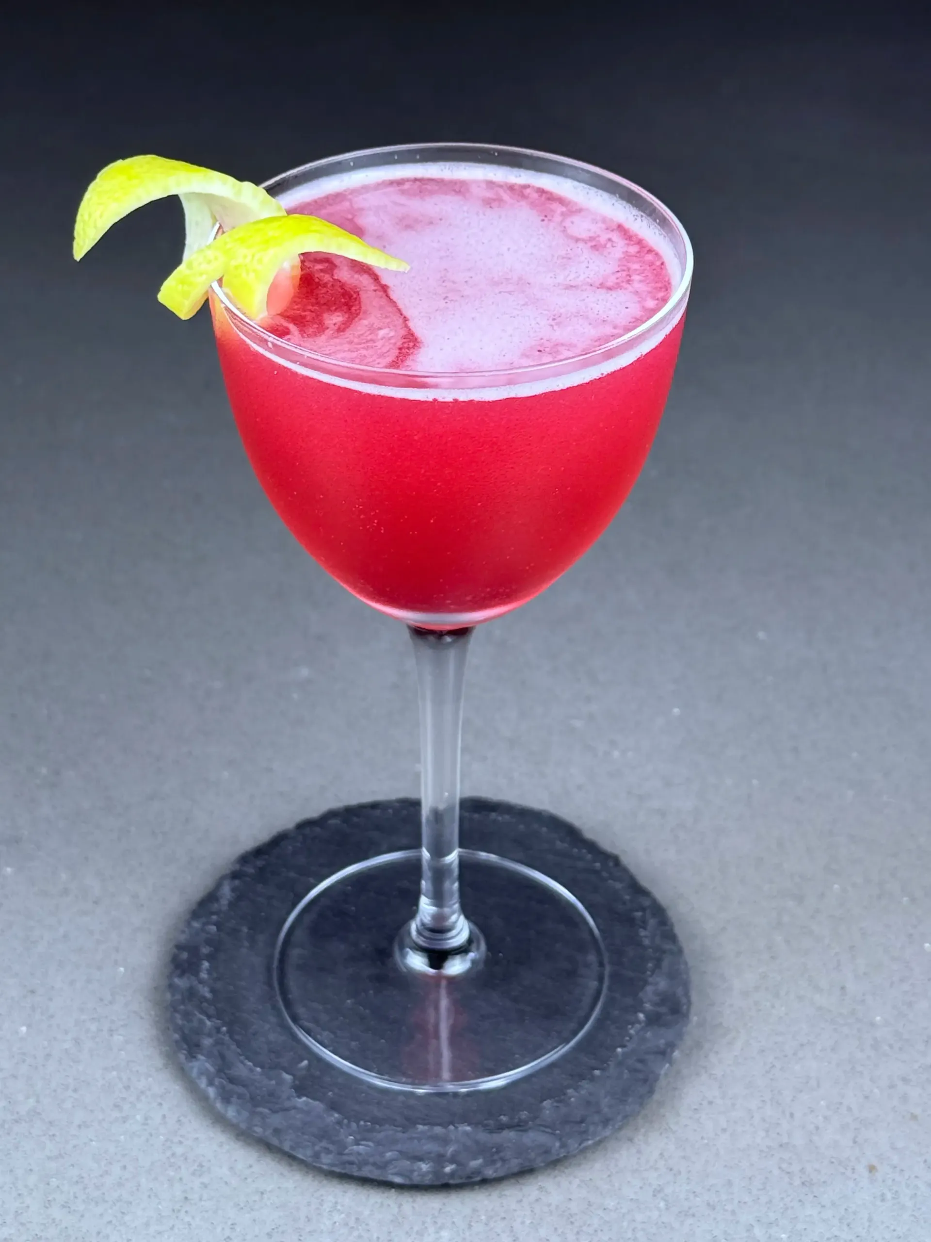 Skinny Gimlet, a flexible gimlet spec for gin or vodka, finished with your choice of citrus aromatics