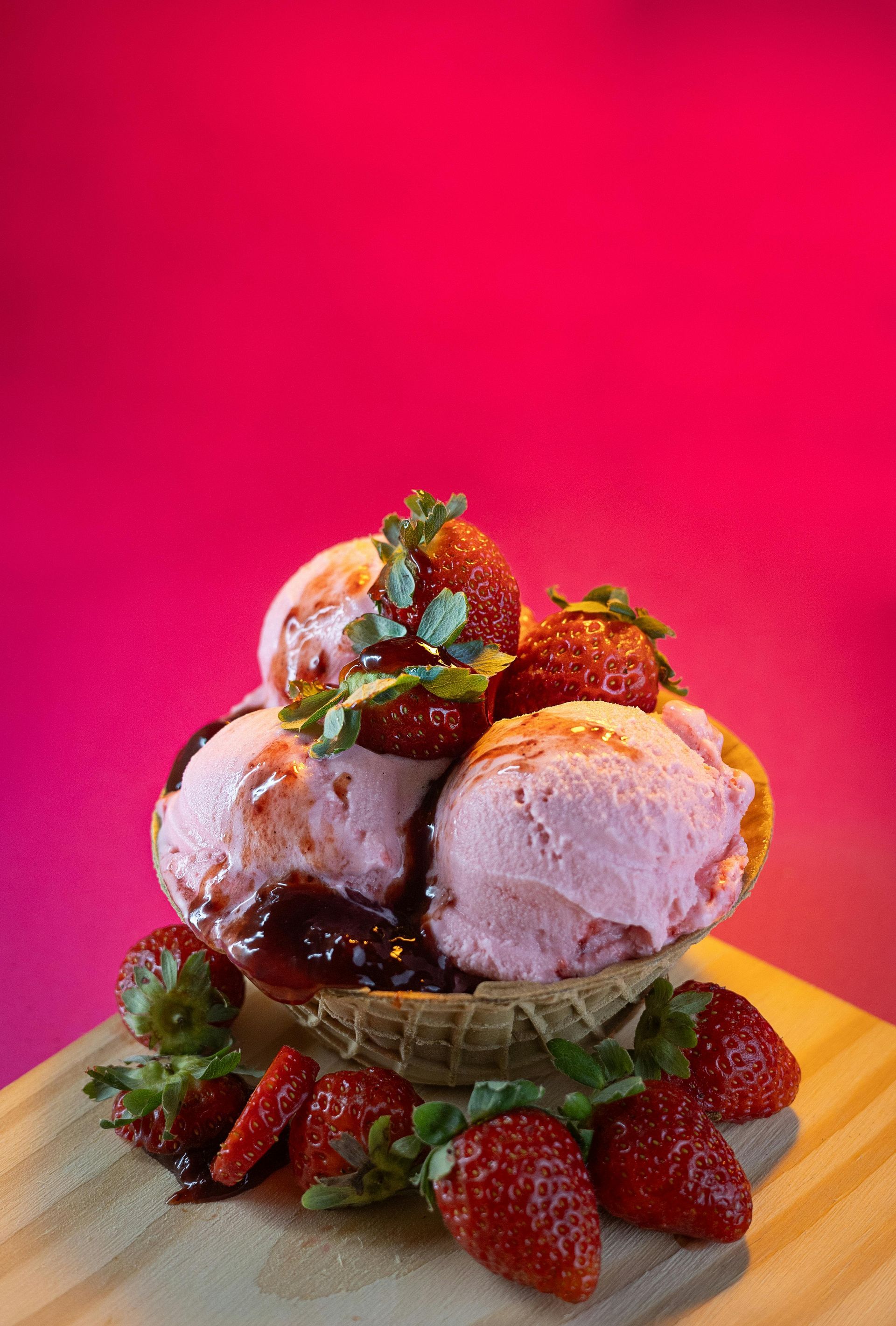 Strawberry Ice Cream