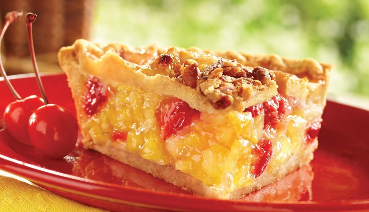 Pineapple Upside Down Pie