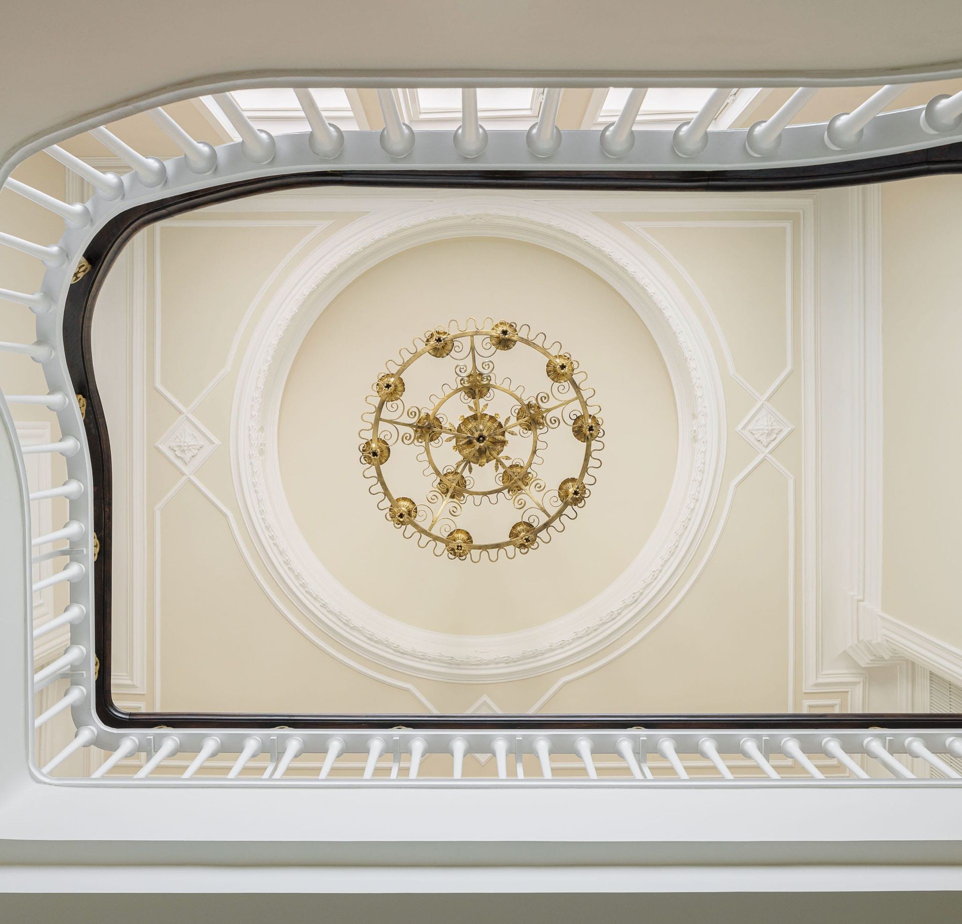 Chandelier at Casa Kala,  Porto. Designed by Januário Godinho and renovated by Ren Ito Arq.