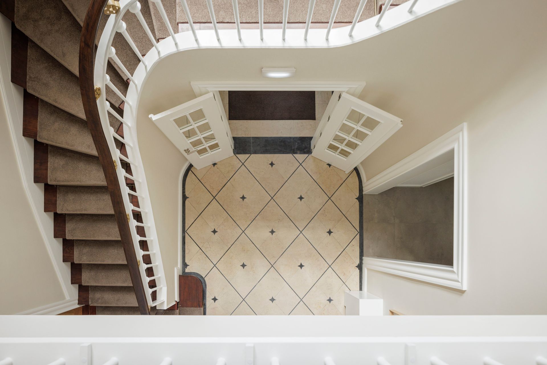 Entrance hall of Casa Kala. Designed by Januário Godinho and renovated by Ren Ito Arq.