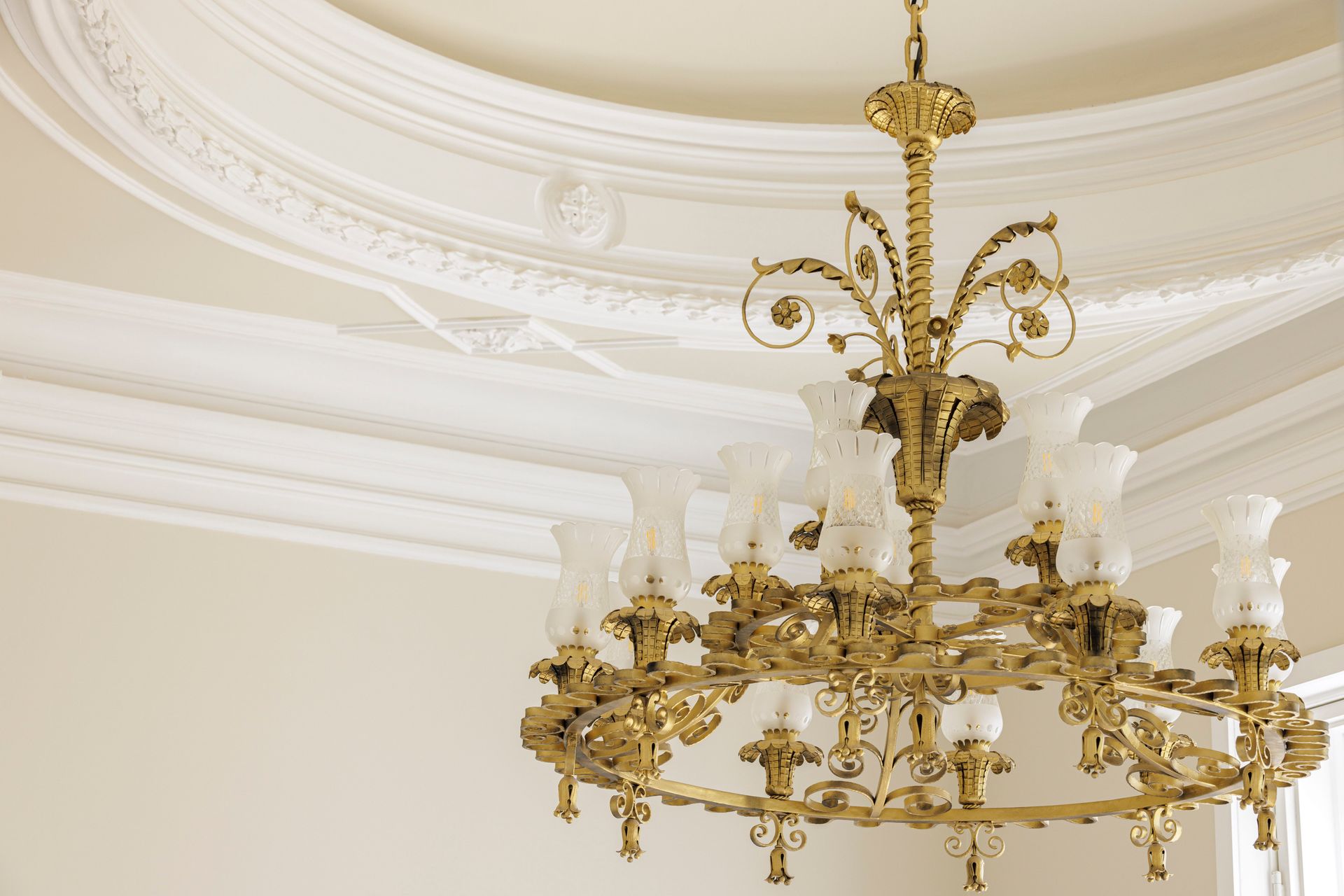 Chandelier at Casa Kala