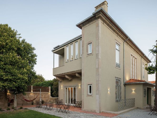 Casa Kala after restoration, with garden, terrace and hammocks
