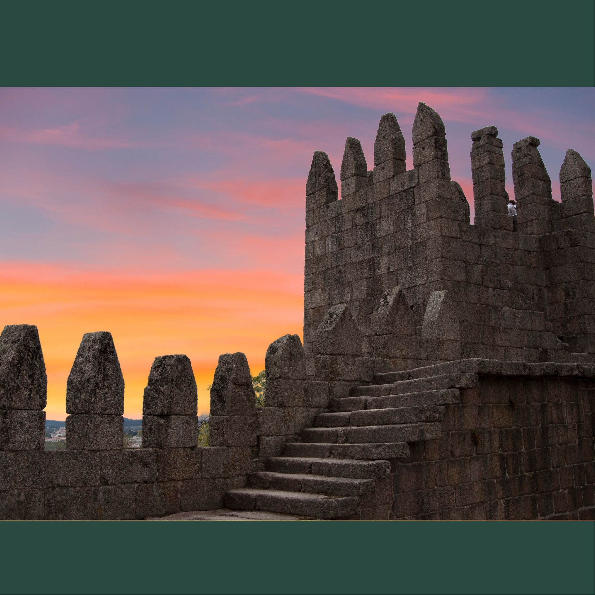 Guimarães Medieval Castle, Portugal