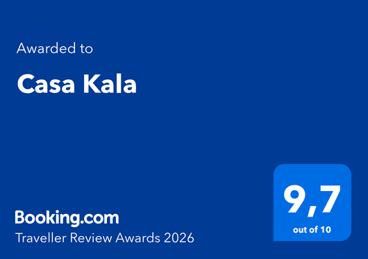9.7 Booking.com Casa Kala