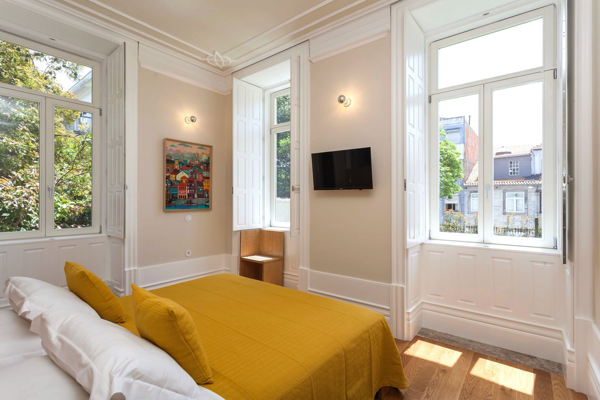 King Room with Garden View, Porto, at Casa Kala