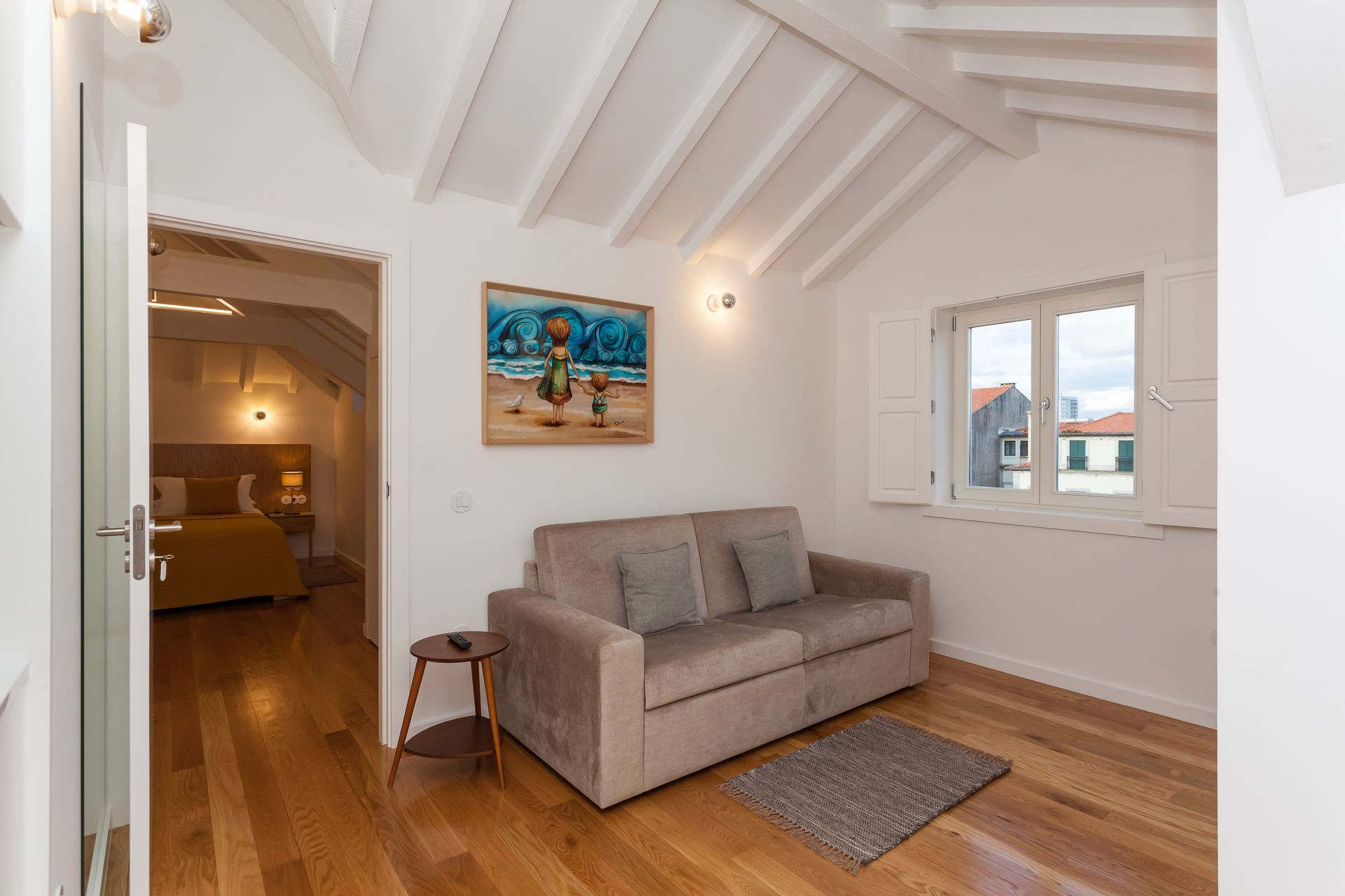 Sofa Bed in separate living area