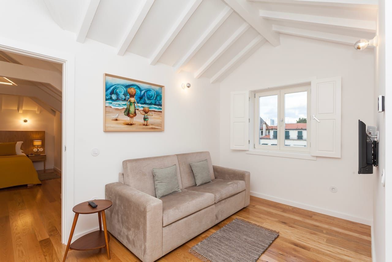 Living Area with Sofa Bed