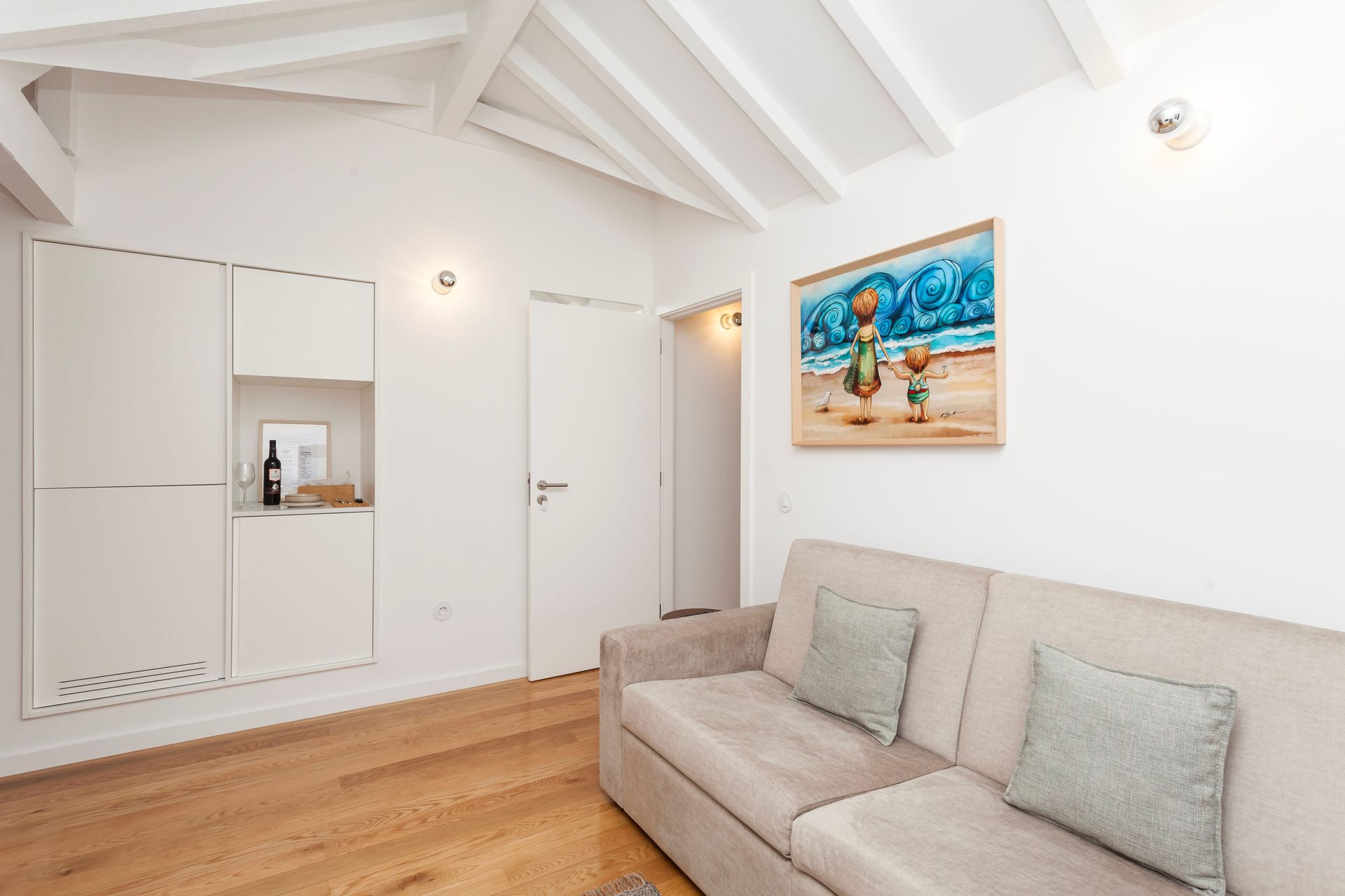Casa Kala, King Suite Living Area