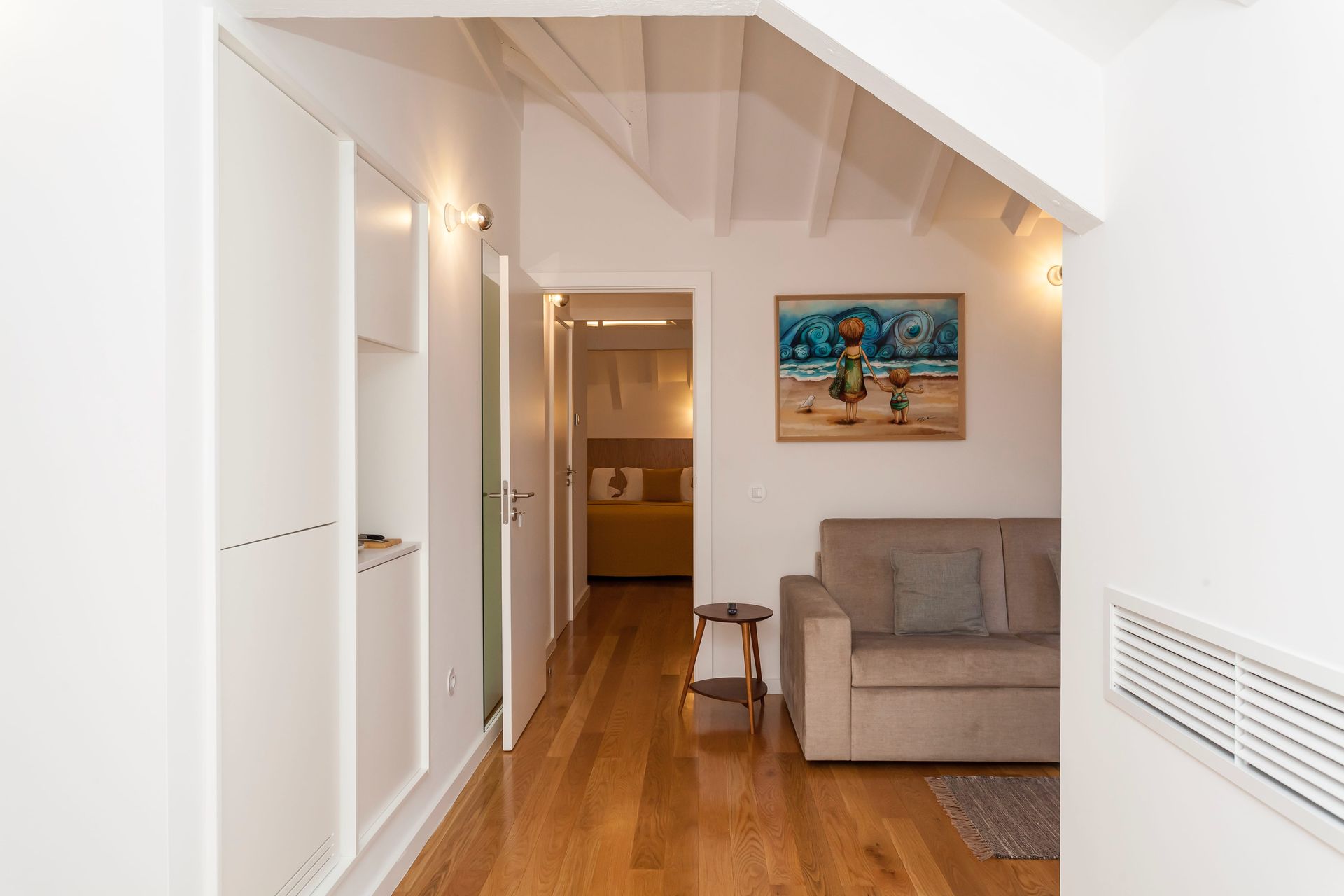 Living Area of King Suite