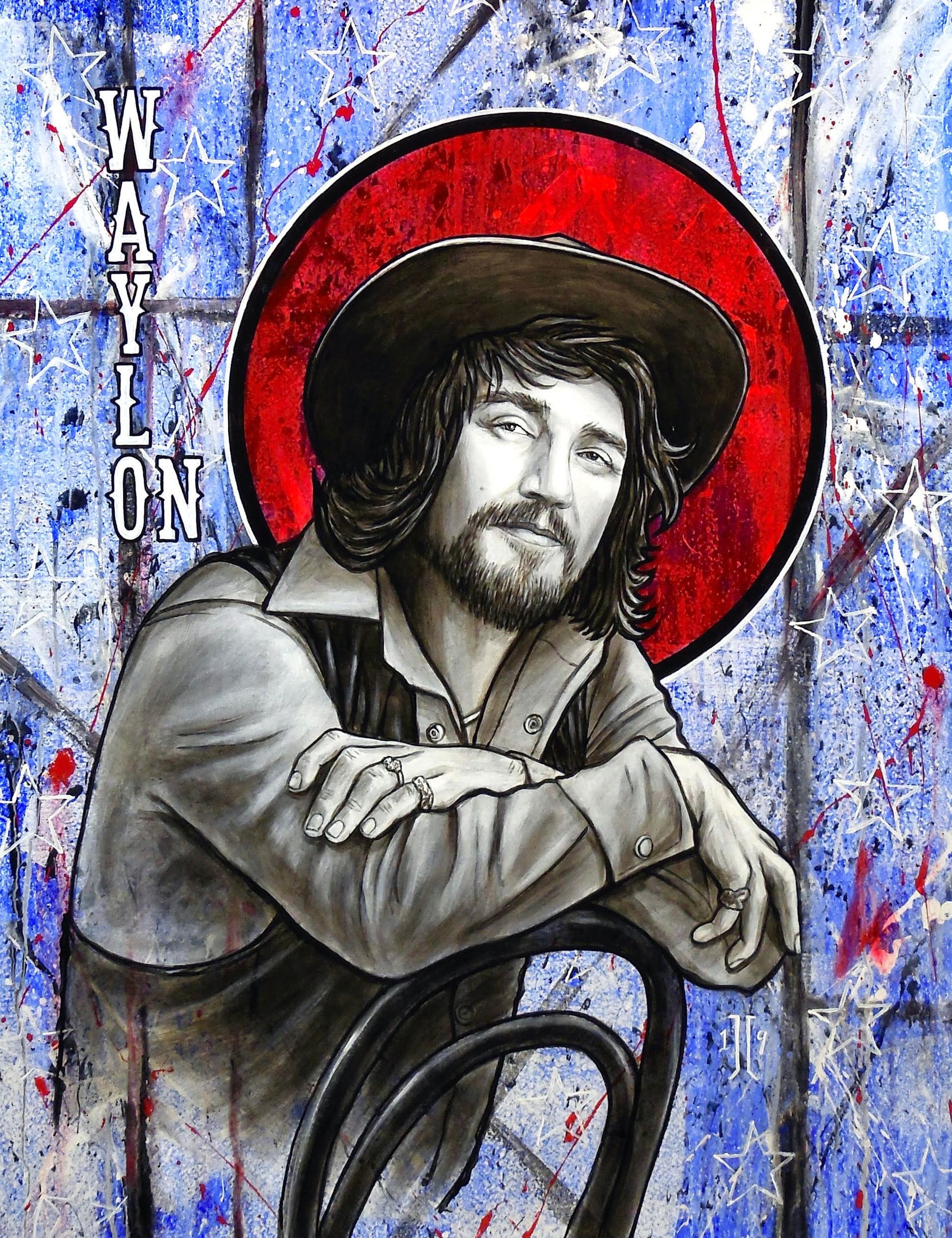 Angels & Saints-104-Waylon Jennings