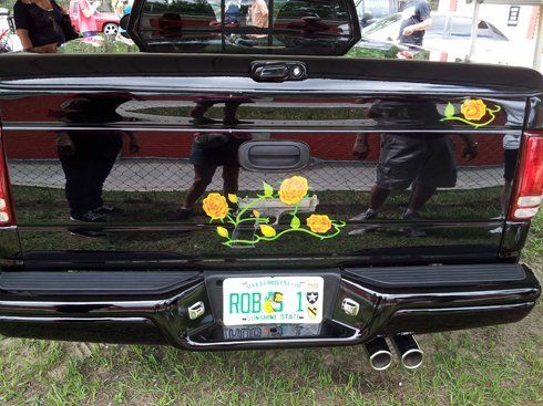 Painted Black Car — Inverness, FL — MacDonald Top Line Specialties