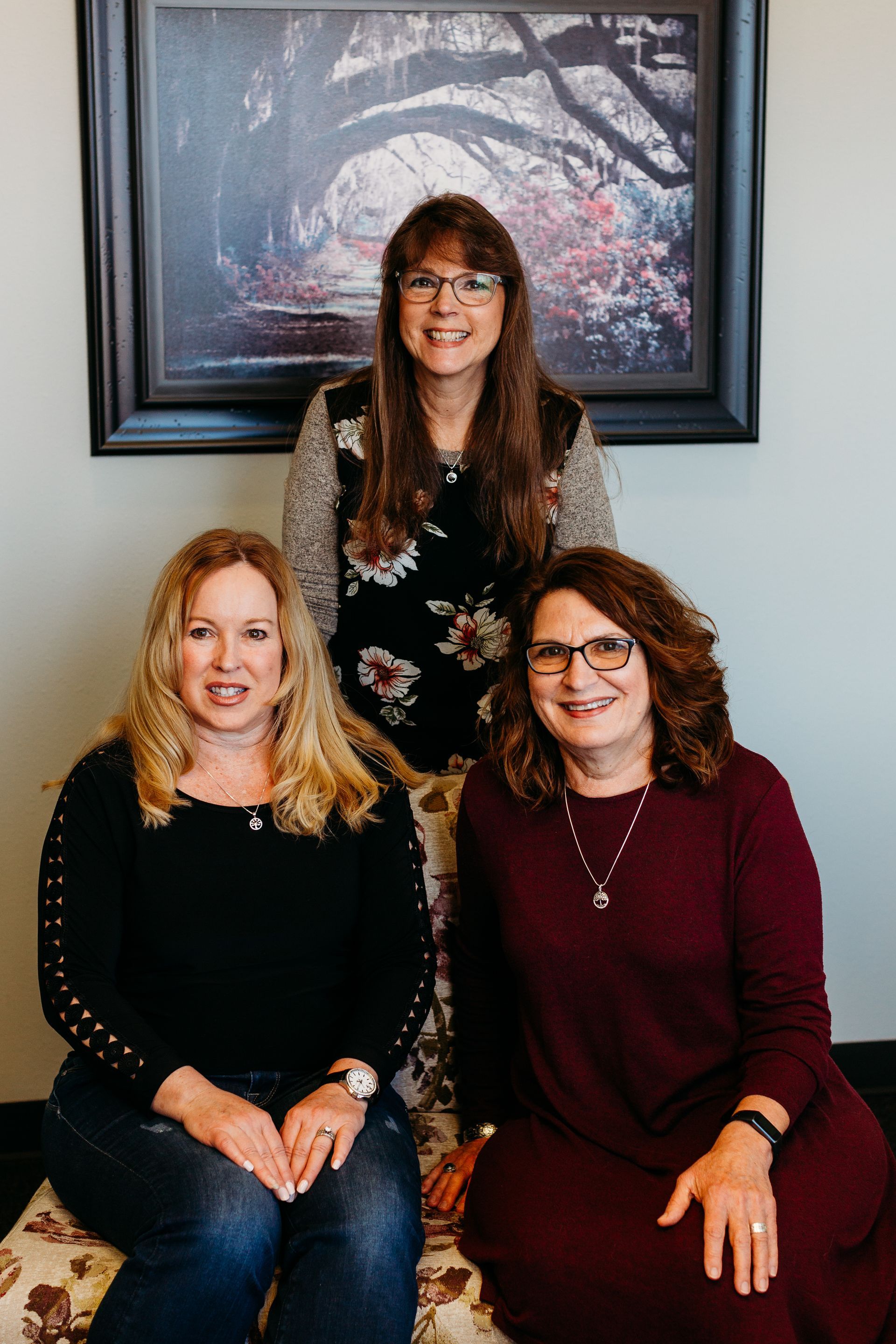 team photo of 3 team members