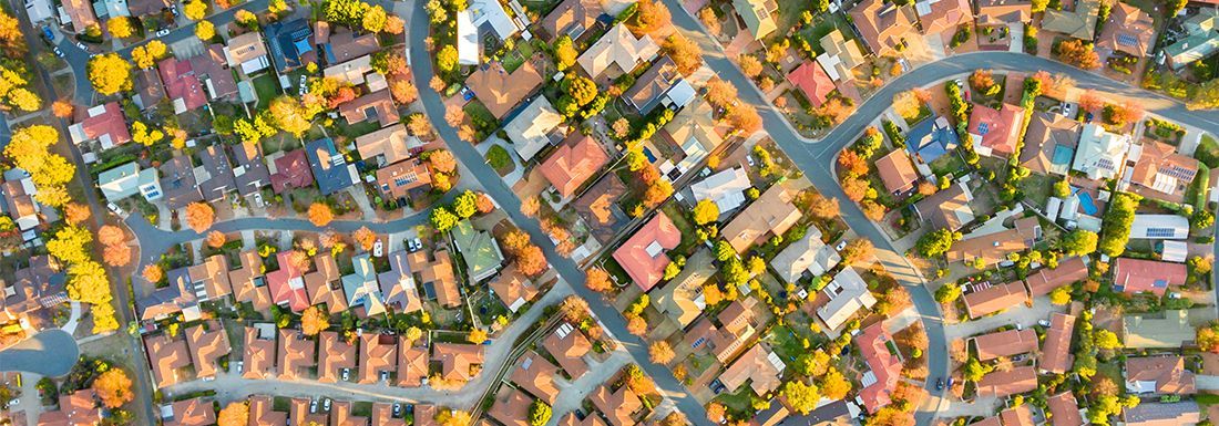 A couple at home talking about superannuation
