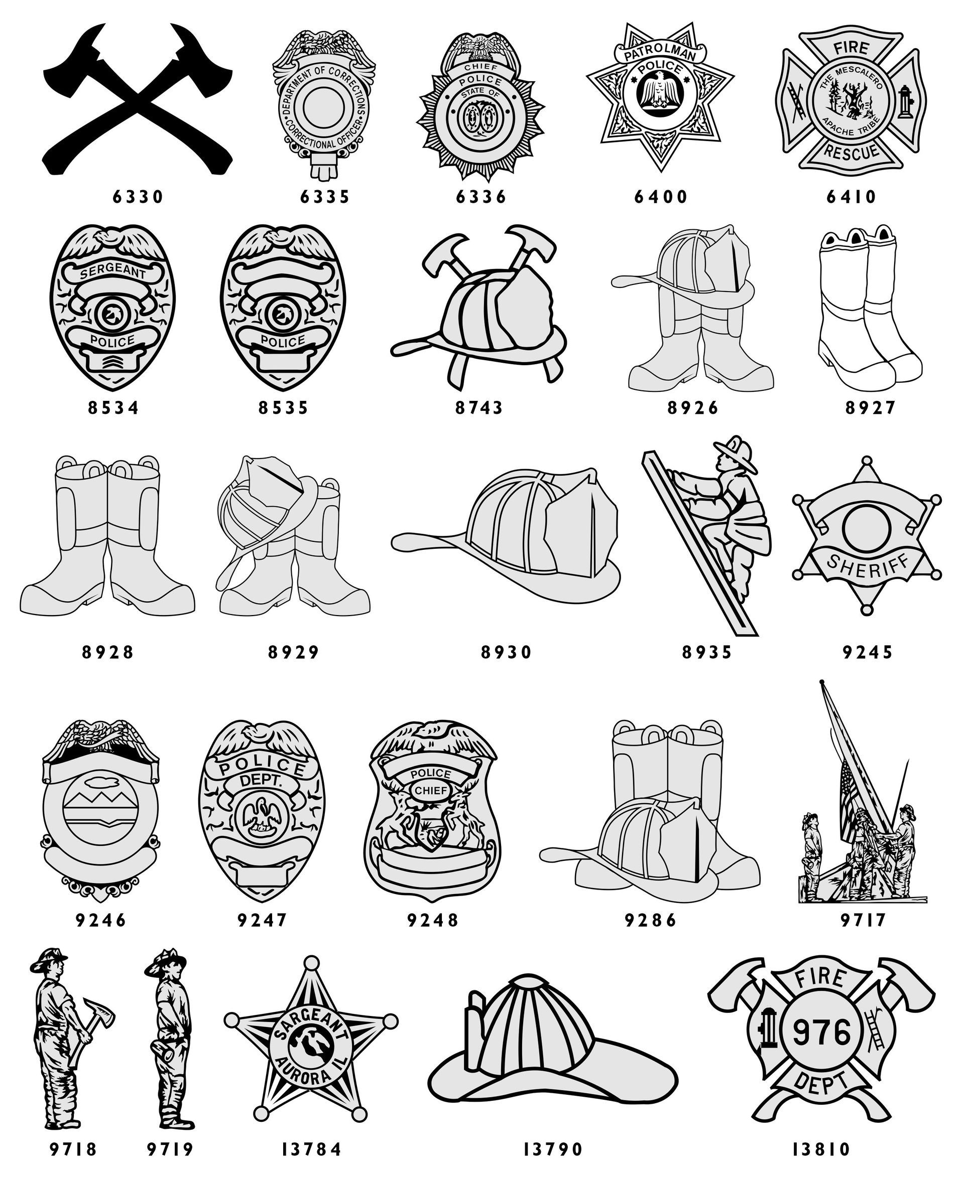 A collection of black-and-white icons featuring various national and state flags, alongside numerous Masonic symbols.