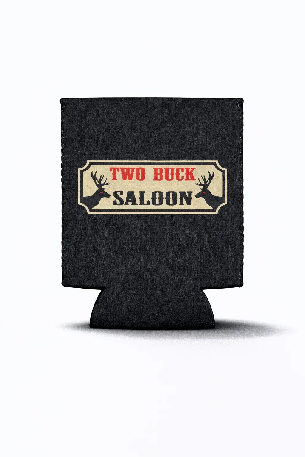 Two Buck Saloon™ Black Coozie