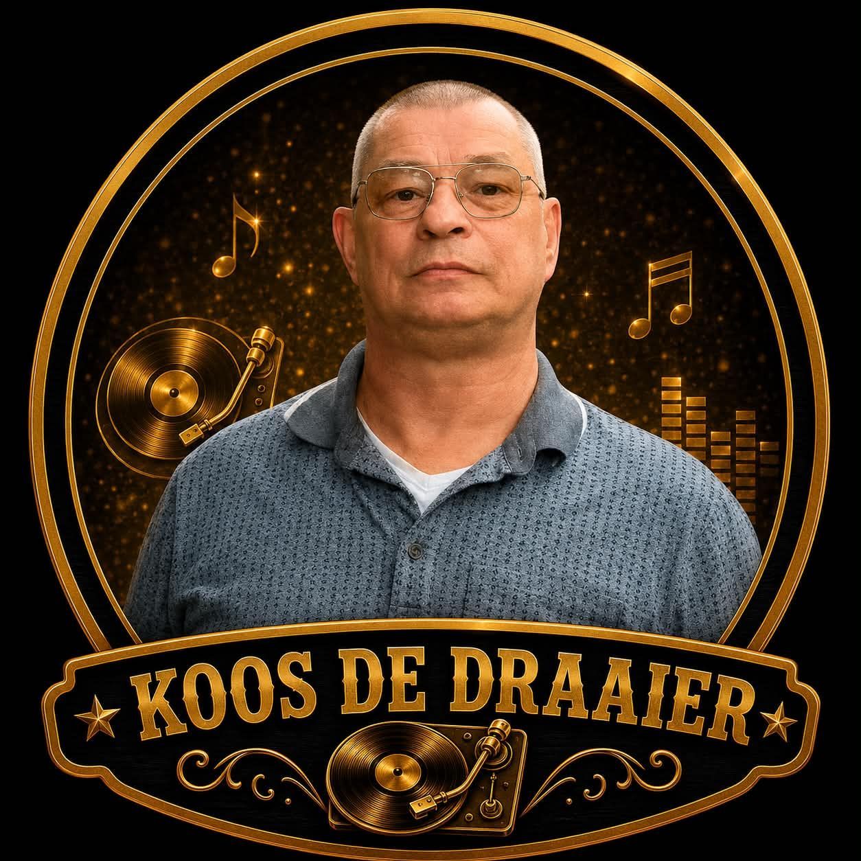 Coole afbeelding met neonpaarse rand, de tekst 