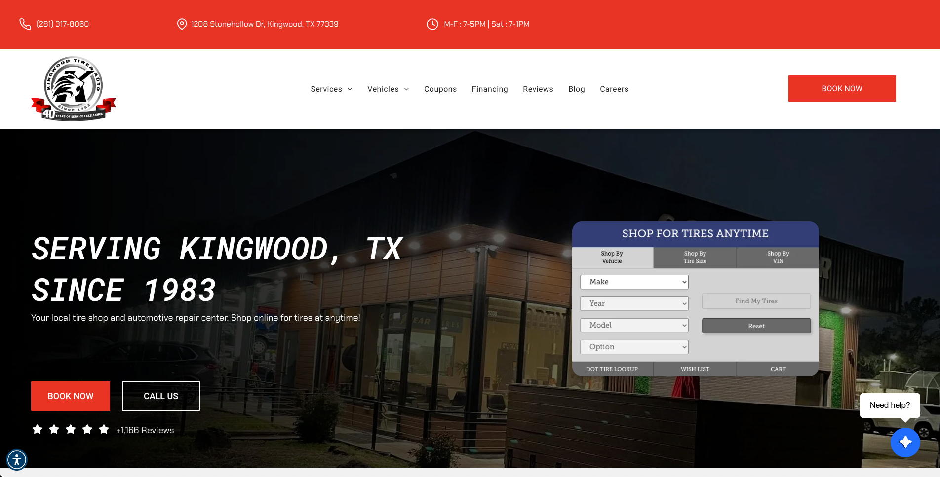 Kingwood Tire & Automotive cover