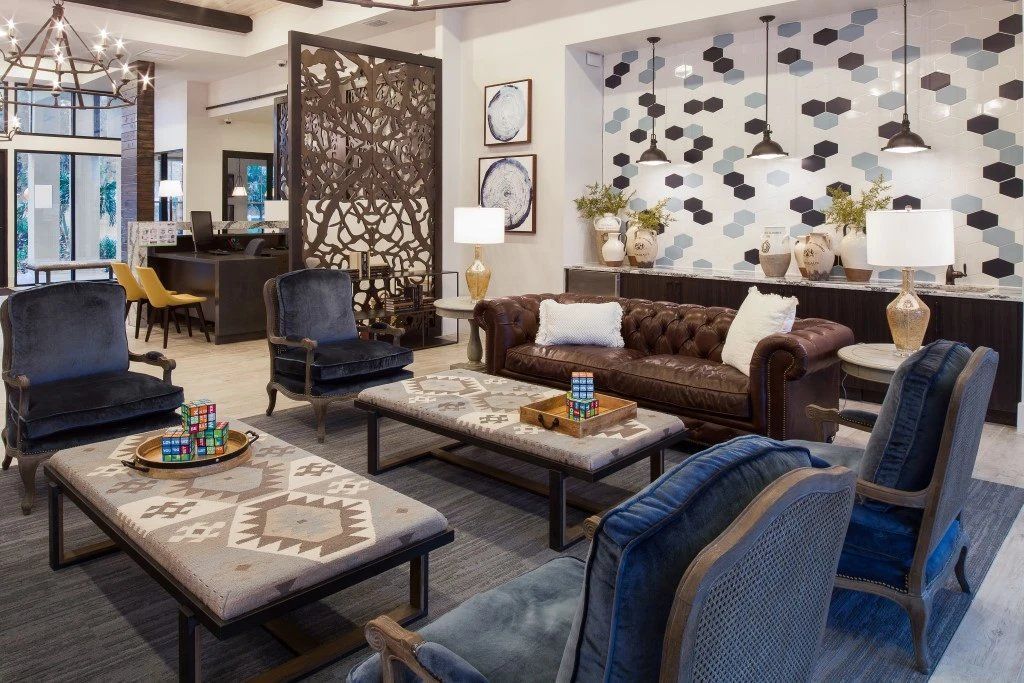 Clubhouse at Deerwood Village Apartments in Ocala. FL.