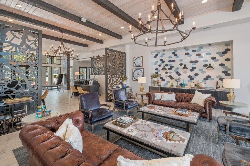 Clubhouse at Deerwood Village Apartments in Ocala. FL.