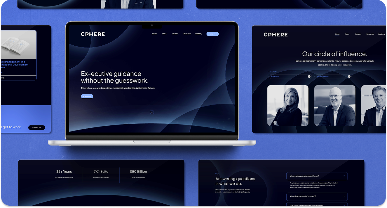 Cphere client project work by Work with Wonder