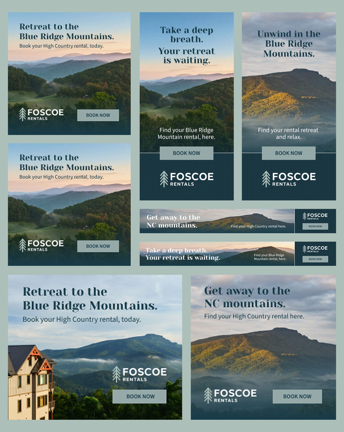 Foscoe Rentals Ecommerce digital ads