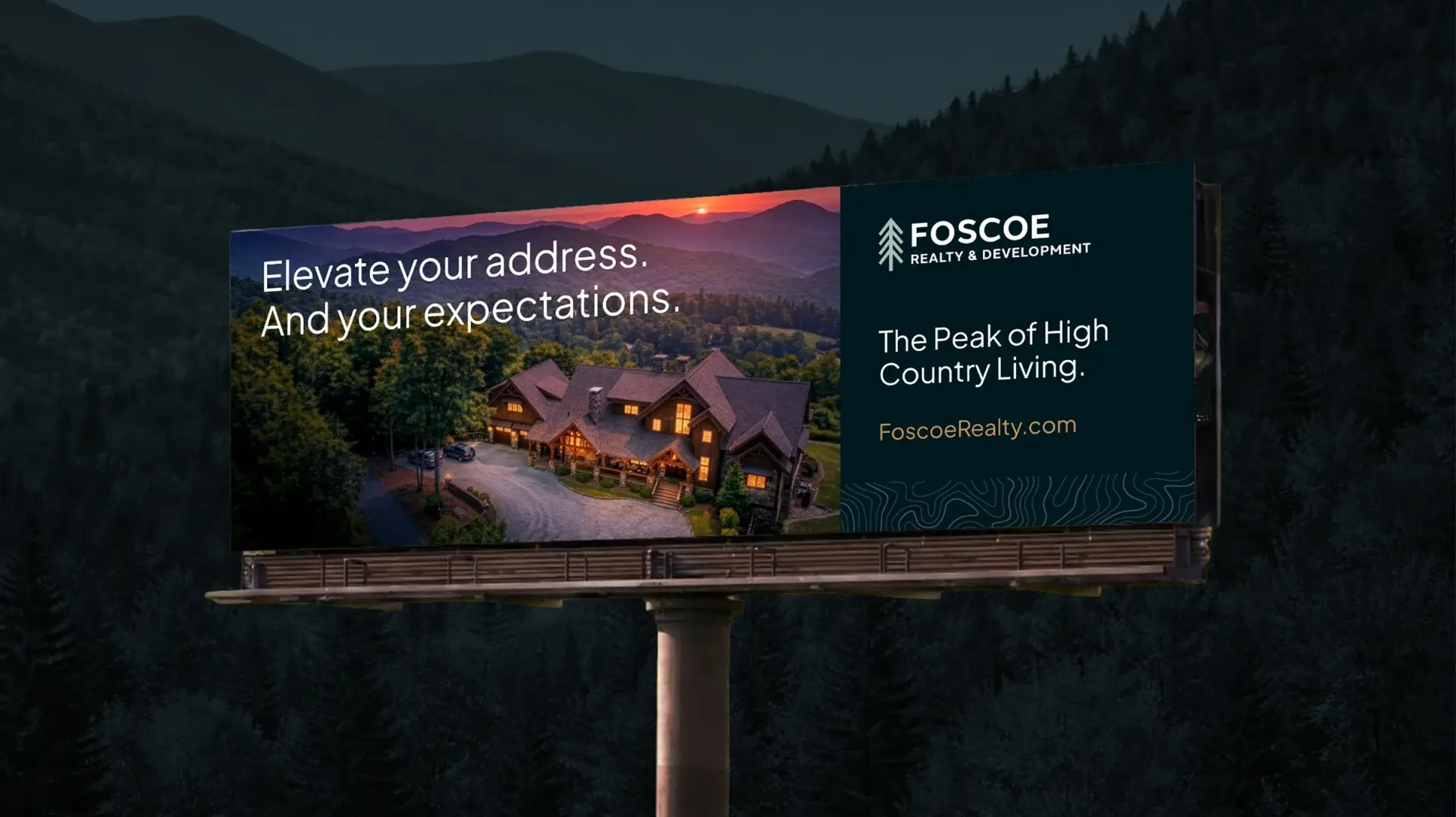 Billboard ad for 