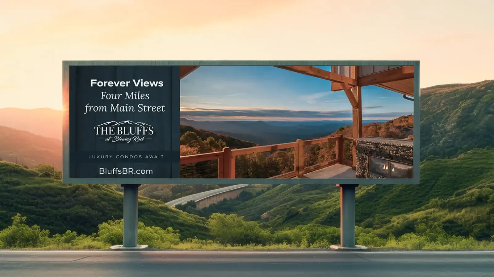 Billboard ad for 