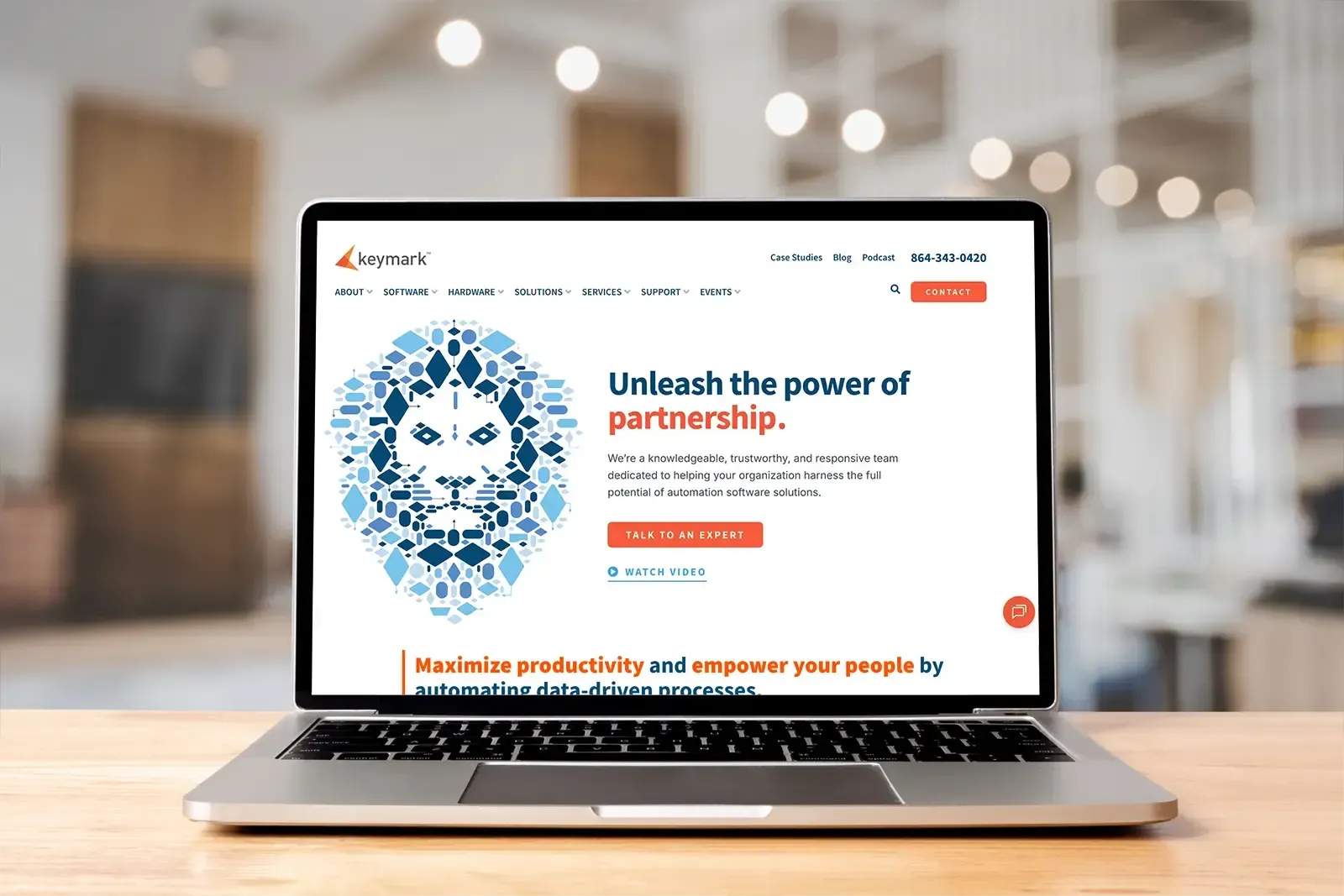 Keymark business process automation client work by Work with Wonder