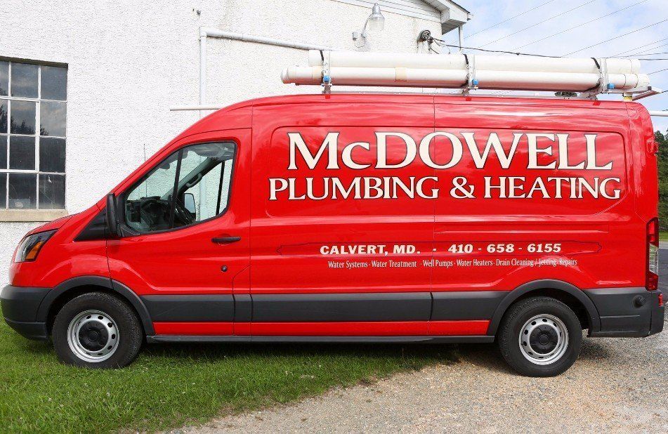 Red Van — Rising Sun, MD — McDowell Plumbing & Heating