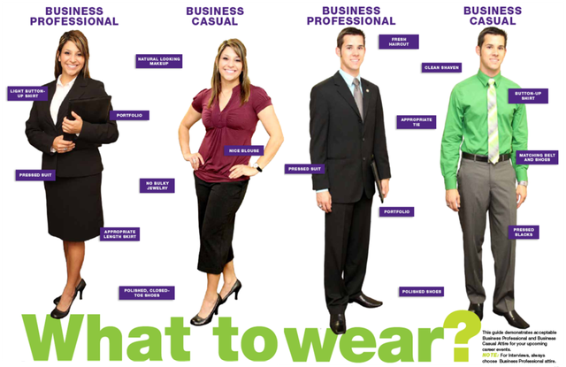 Professional Dress Attire in the Office