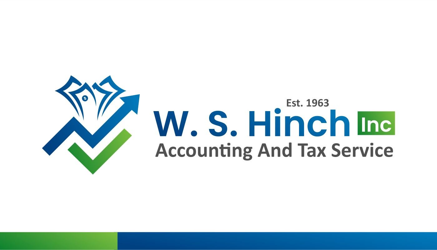 A logo for w. s. hinch inc that says 56 years of service