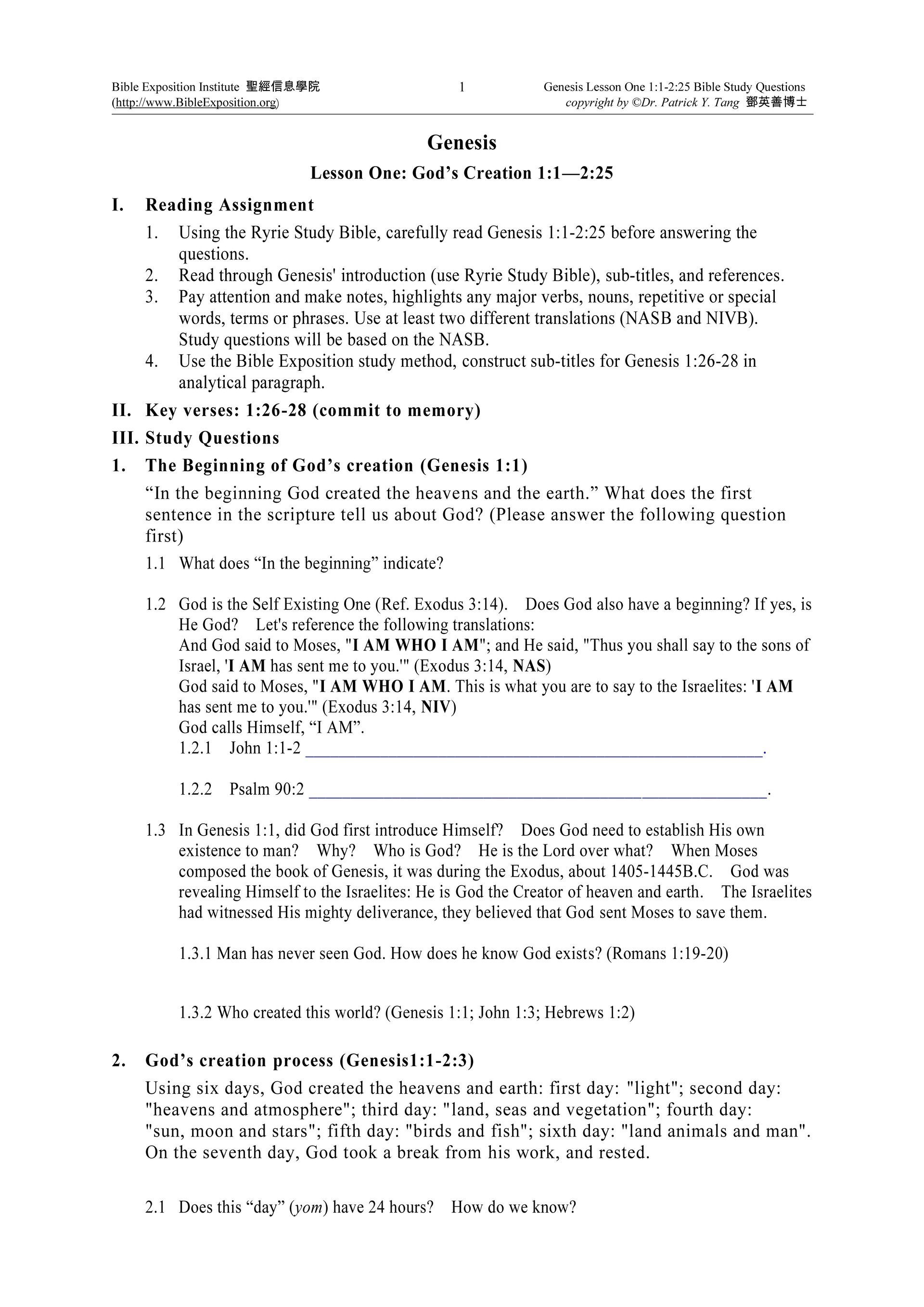 Text-based document: Course outline titled 