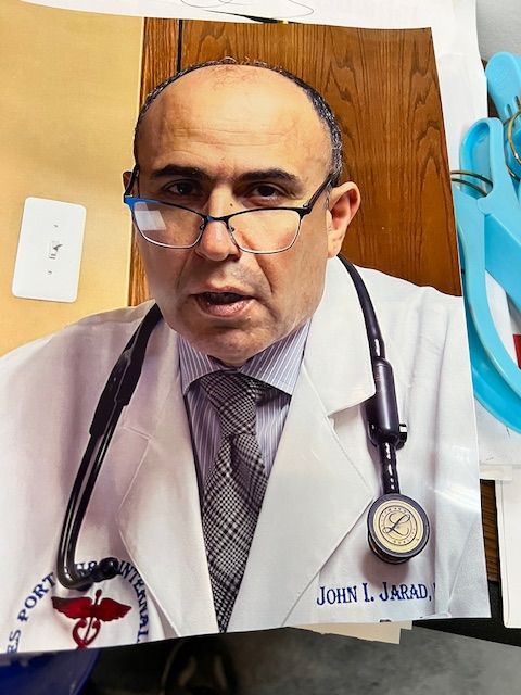 A picture of a doctor named john l. jaread