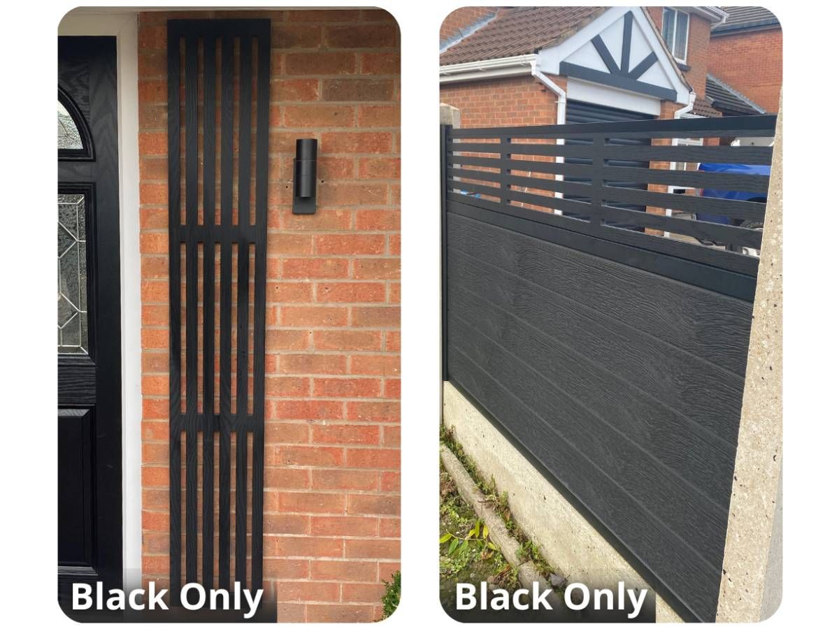Composite Fencing panels, plastic & UPVC fencing, Nottingham