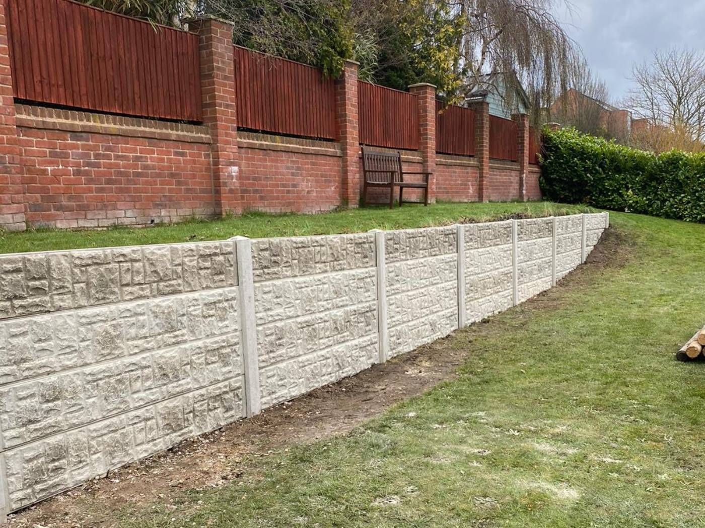 Gravel board fence in Ilkeston