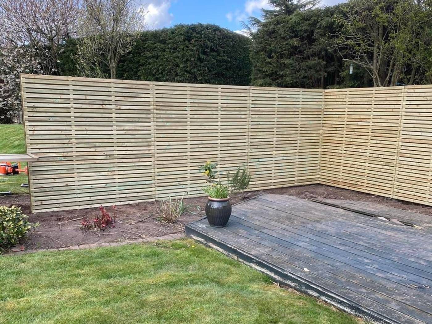 garden fencing in Keyworth