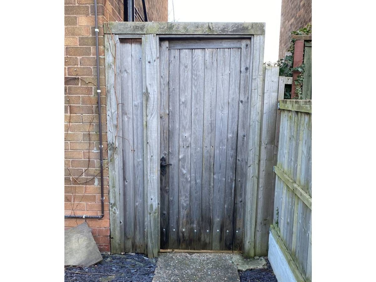 Nottingham Fencing old garden gate