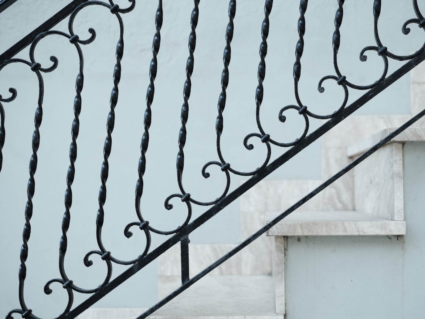 Nottingham Fencing indoor staircase railing