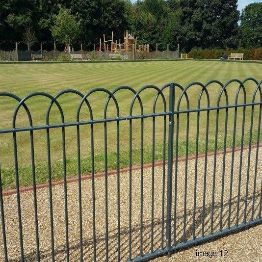 Nottingham Fencing composite white picket fence