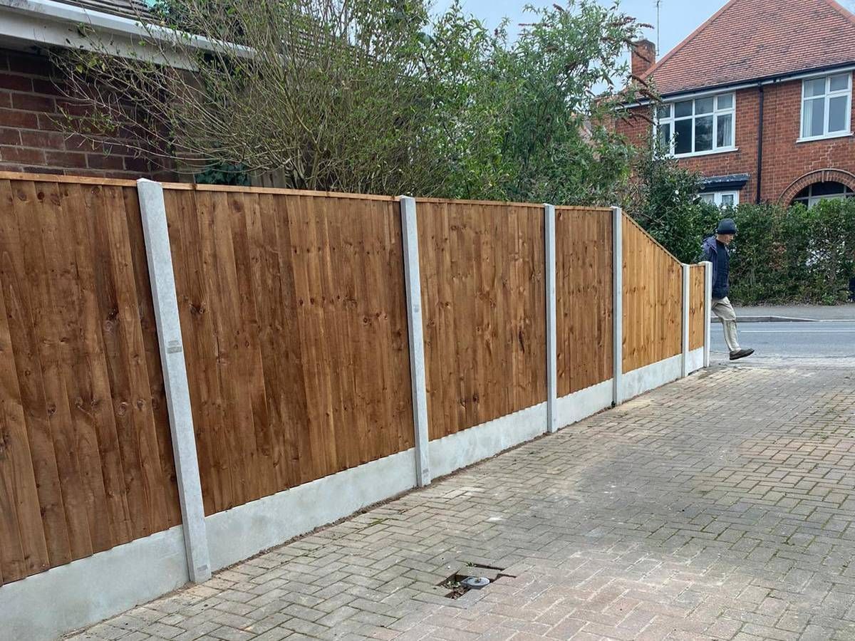Nottingham Fencing installed garden fencing in Stapleford