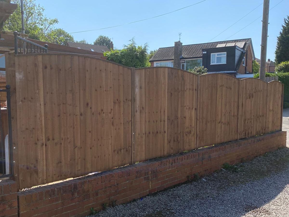 Nottingham Fencing new garden fence installed in Sneinton