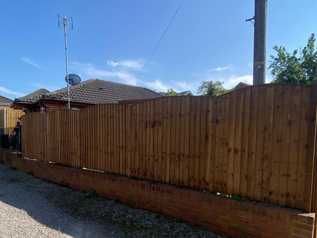 Nottingham Fencing new fence installed in Sneinton
