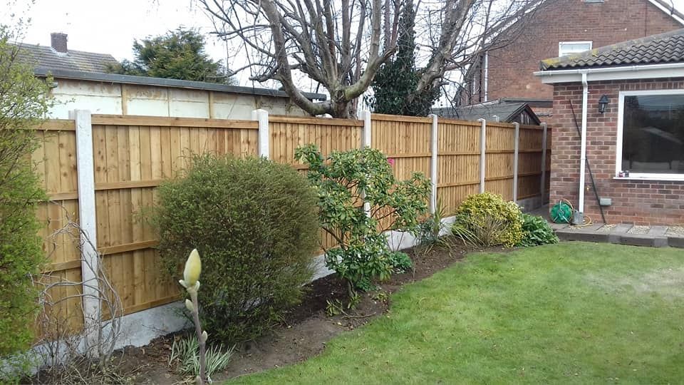 garden fencing Sandiacre
