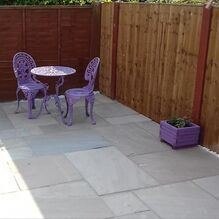 Nottingham Fencing concrete patio