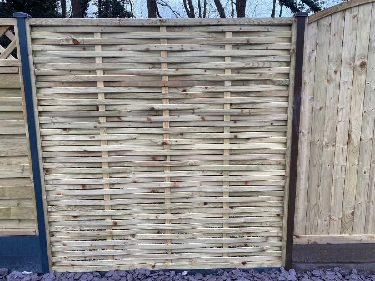 Nottingham Fencing Weaved Fence Panel