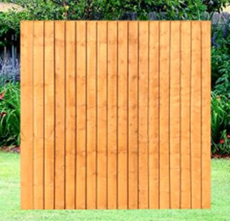 Feather Edge Closeboard wooden garden fence panel
