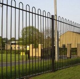 Commercial Bow Top Fencing in Nottingham