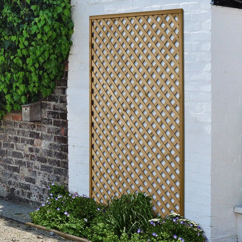 Nottingham Fencing single diamond trellis